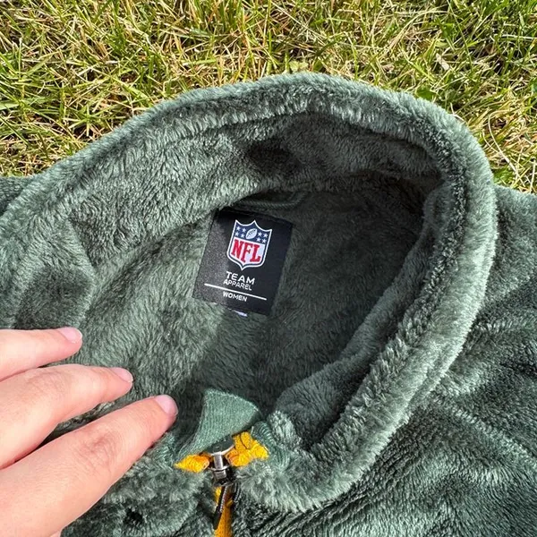 National Football League Green Bay Packer’s Fleece Zip Up - Image 3