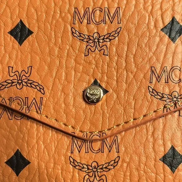 MCM Thin Envelope Clutch with Box - Image 6