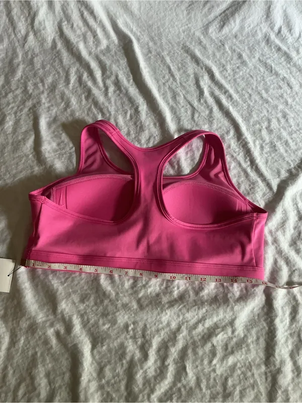 Nike Dri-FIT Swoosh Medium Support Sports Bra Pink XL NWT - Image 2