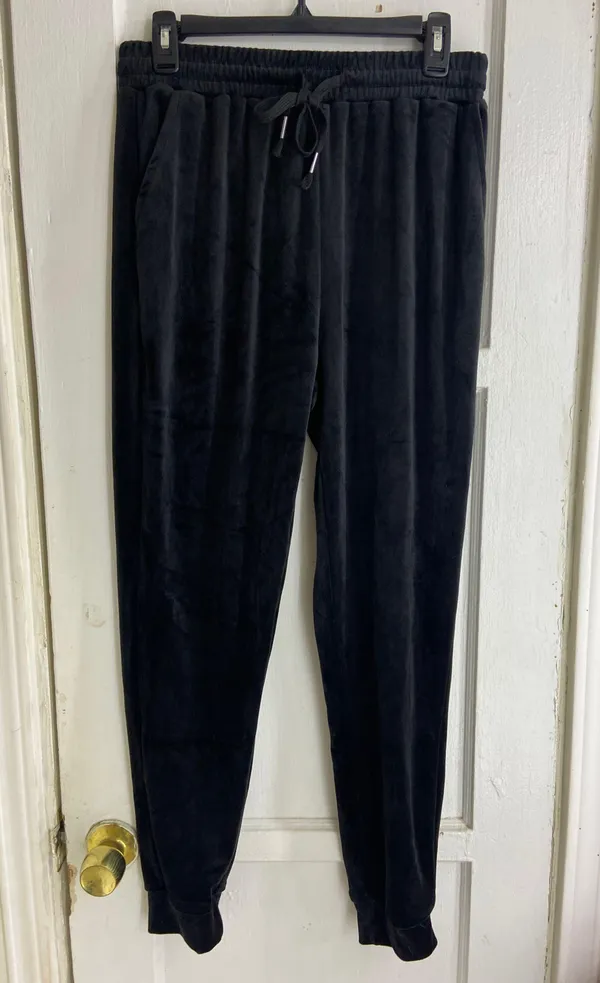 Velvet Set Black Size L - Image 3