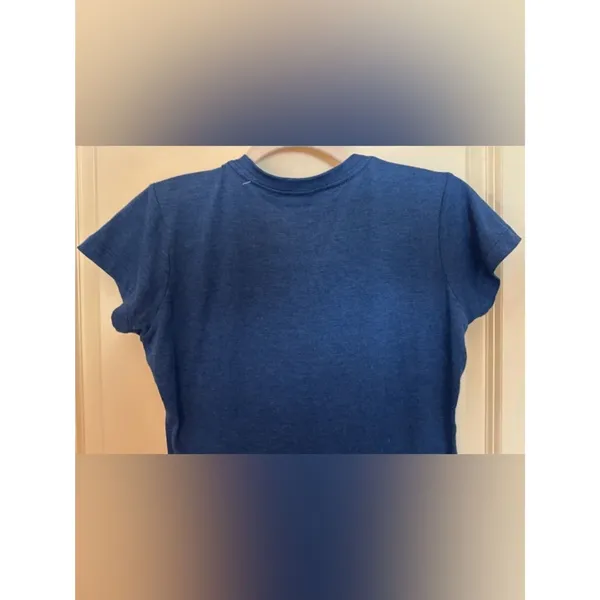 MLB All Star Game Blue Vneck Tee Women's Sz S NWT - Image 7