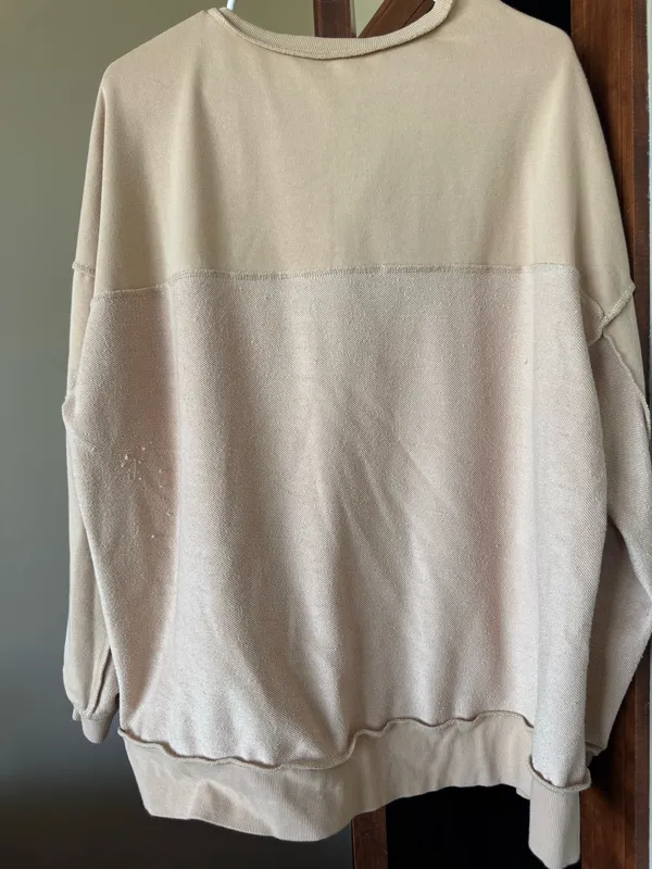 Oversized sweatshirt style Henley AMAZON - Image 2