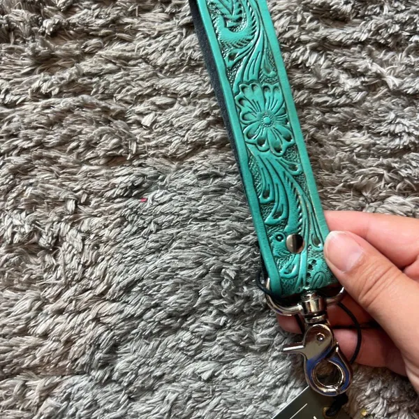 NWT Myra Bag keychain‎ wristlet Blue - Image 5