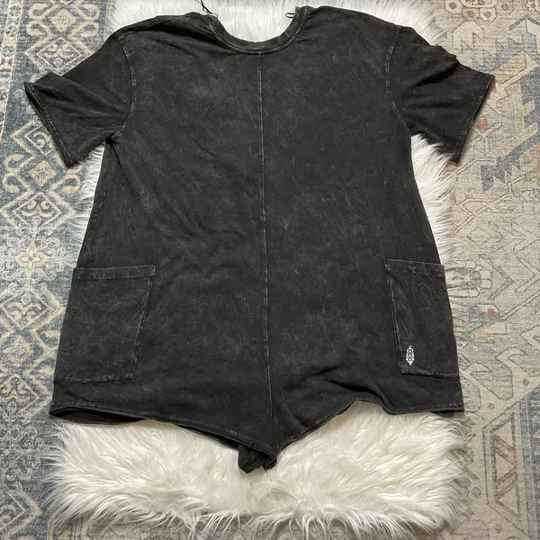 Free People Hot Shot Tee Romper - Image 5