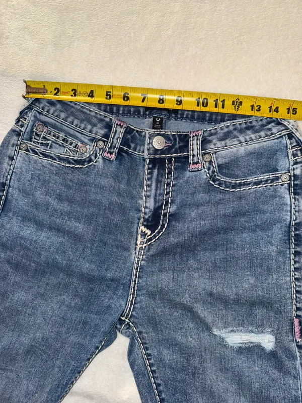 True Religion Jeans Skinny Women’s Jenny Curvy Mid-Rise Super skinny size 30 - Image 6