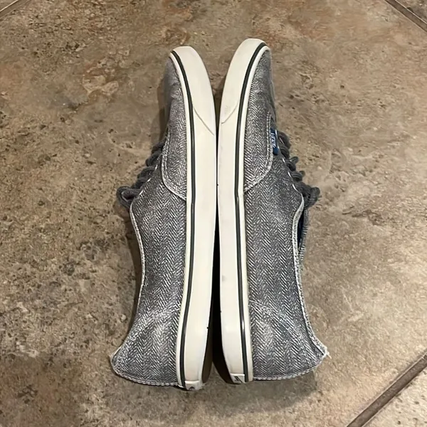 Vans Grey Pro Authentic Old Skool Skate Shoes Sneakers Unisex Size M5.5 W7 TB8C - Image 8