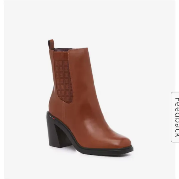 New! Franco Sarto‎ Paula Stacked Block Heel Bootie Sz 9 $180 - Image 3