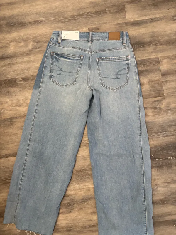 American Eagle Dreamy Drape Baggy Wide-Leg - Image 3