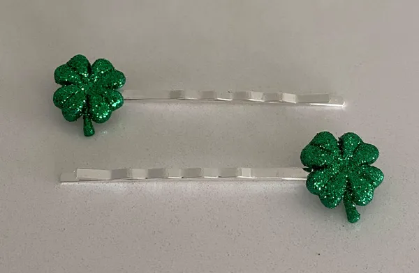 Handmade New St Patrick’s Day hair pin Clip - Image 2