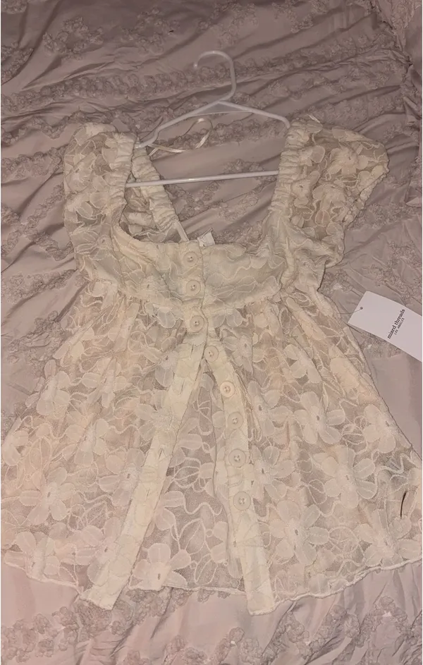 See thru top Yellow Size M - Image 2