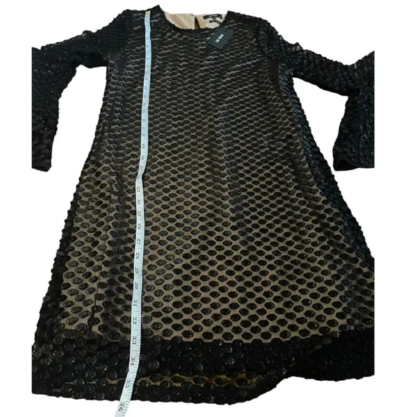 NWT Miss Me Bell Sleeve black dress size medium D - Image 7