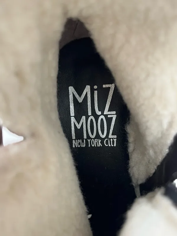 Miz Mooz Sabel Leather wool lined Ankle Boots Espresso 37 US7 - Image 10