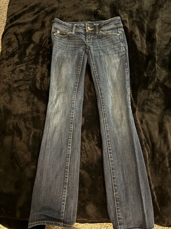 Vintage American Eagle Low-Rise Y2K Jeans - Image 3