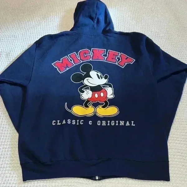 Disney Mickey Mouse Zip Up Sweatshirt Y8 - Image 2