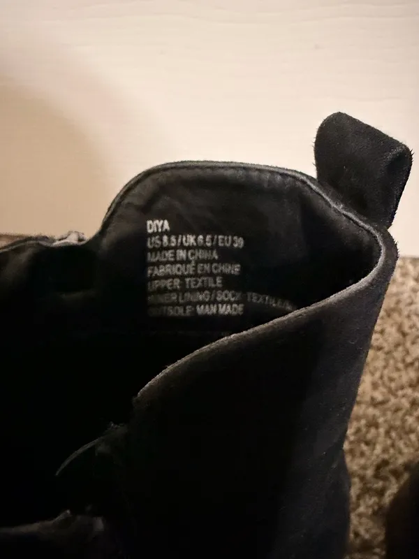 Black booties Size 8.5 - Image 3