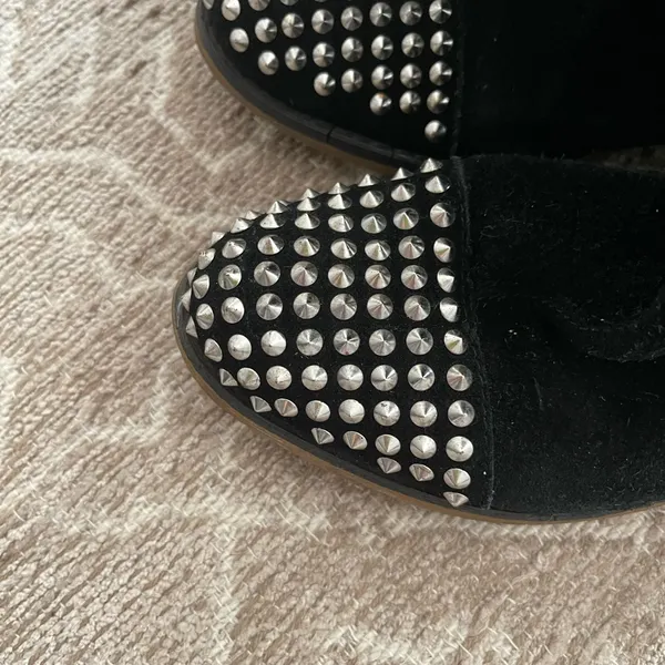 KELSI DAGGER GENUINE SUEDE SPIKED BOOTS 8.5 - Image 5