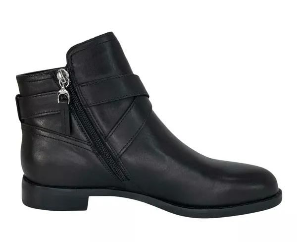NWT Lauren Ralph Lauren Women's Hermione Ankle Fashion Boots Black 7B - Image 6
