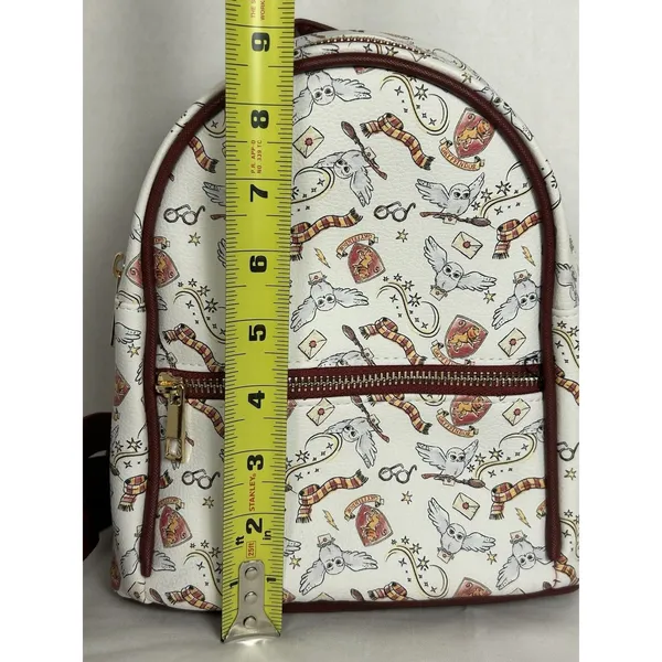 Bioworld Harry Potter Gryffindor Watercolor Hedwig Mini Backpack Excellent Cond. - Image 5
