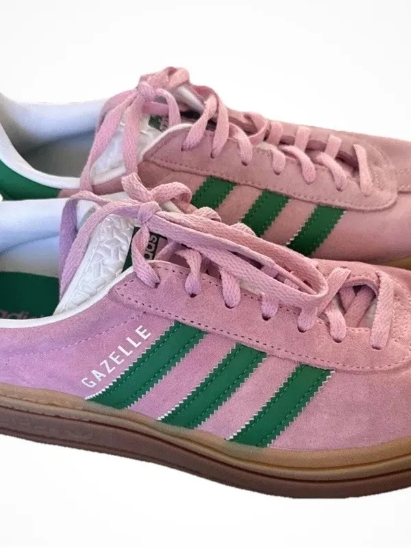 Adidas Originals Gazelle Bold True Pink Green Platform Women’s Size 8.5 Ex Cond - Image 5