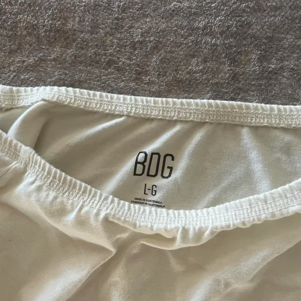 Urban Outfitters White Off-The-Shoulder Top - Image 2