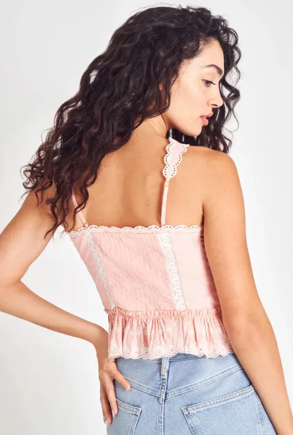LoveShackFancy Skipper Bustier Top - Image 2