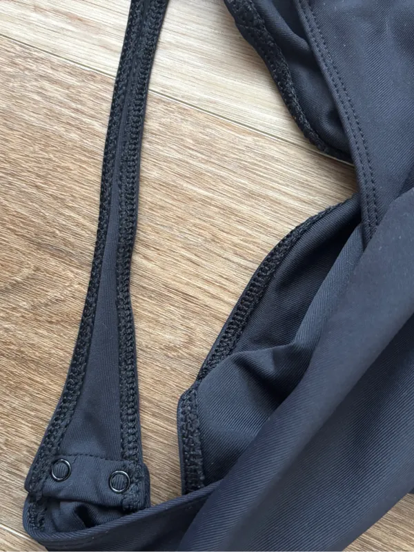 Babaton Black Long Sleeve Bodysuit Size 1X - Image 6