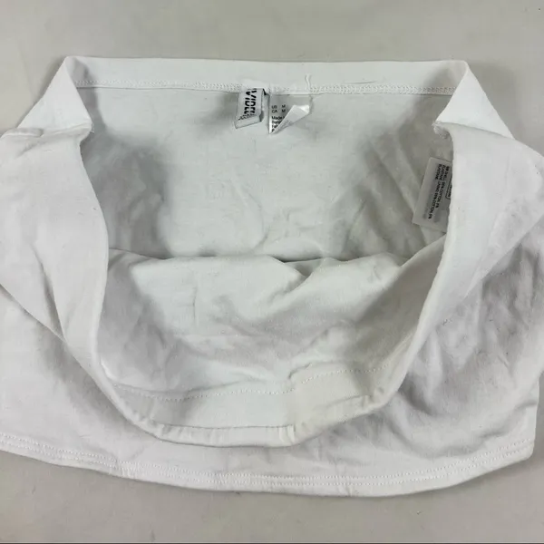 MD Divided mid riff White cotton Tube - Image 3
