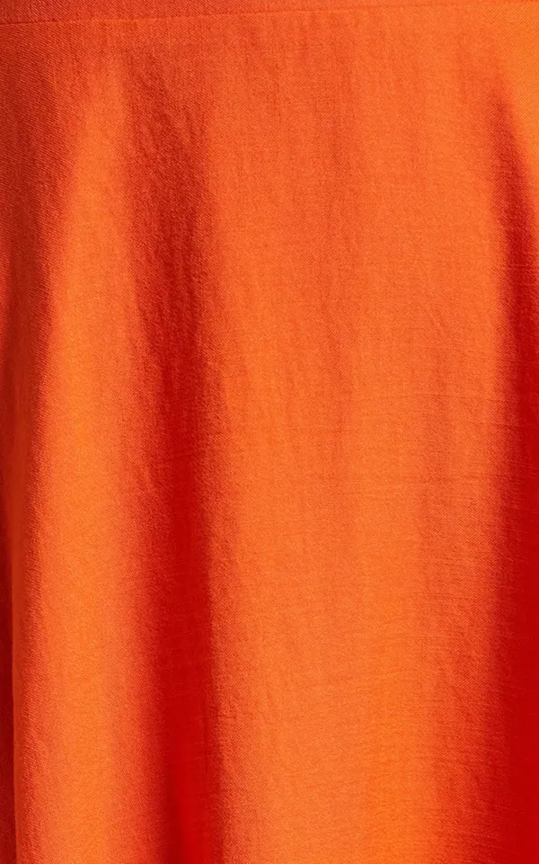 Avie Midi Dress - Showpo. Strapless Orange dress - Image 6