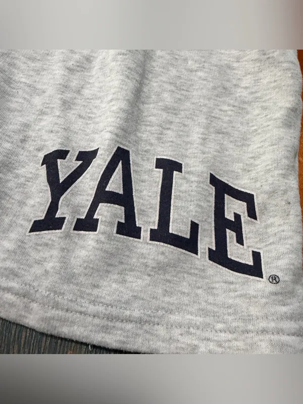Primark Yale University Gray Athletic Shorts Collegiate small - Image 2