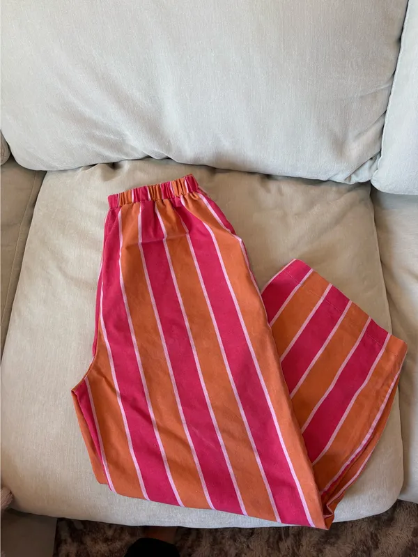 Amazon Linen Striped Pant Set - Image 6
