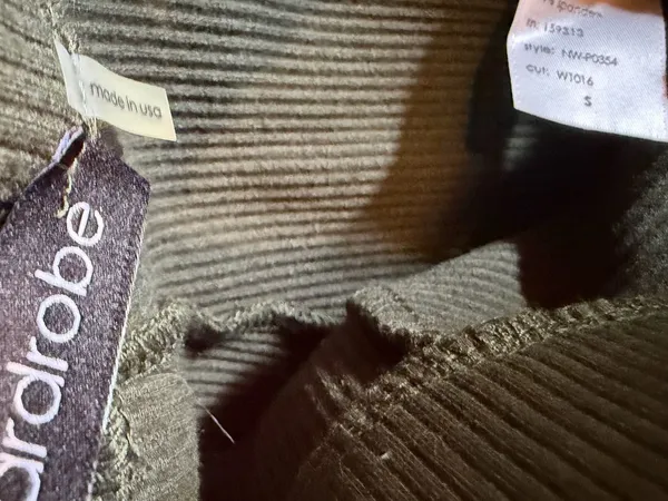 naked wardrobe Olive Green High-Rise Jogger Pants - Image 4