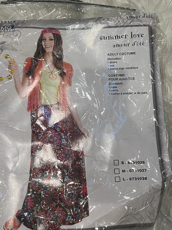 Summer Love Hippie Costume - Image 3