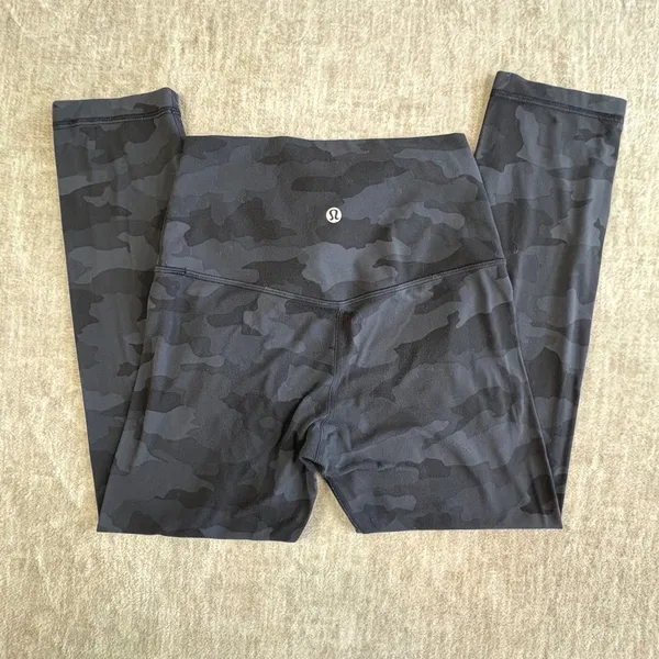 Lululemon Align Legging Women 4 Heritage 365 Camo High Rise 21 Crop‎ - Image 3