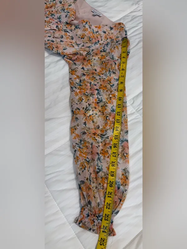 Patrons of Peace Floral Maxi Dress in Pink and Orange - Image 10