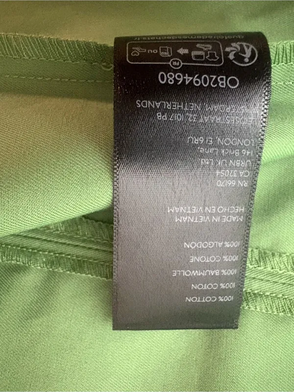 KIMCHI BLUE Sandy Open Back Green Button-Front Sleeveless Mini Dress - Image 8