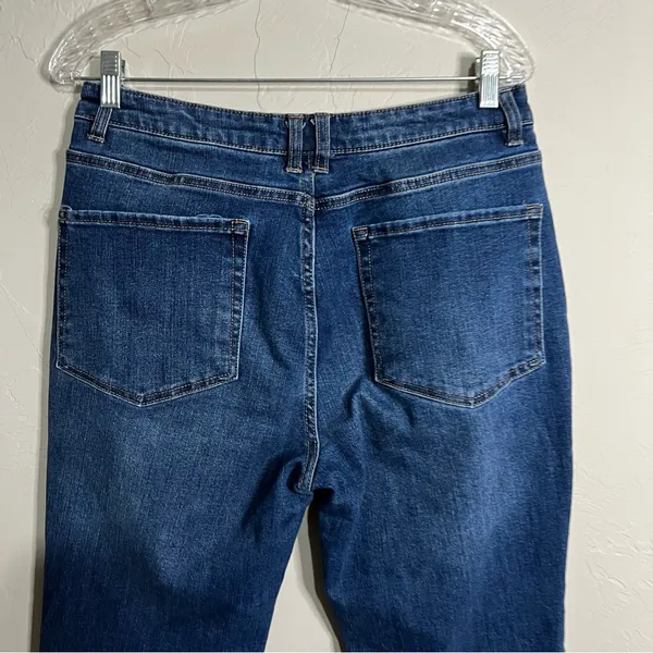 Oat New‎ York High Rise Slim Boot cut Denim Jeans - Image 8
