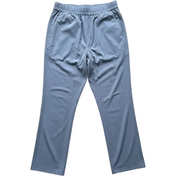 Vuori Performance Pants Women Large Blue Gray Elastic Waist Stretch Trousers - Image 4