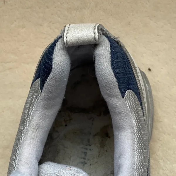Easy Spirit White and Blue Women's Sneakers - Image 9
