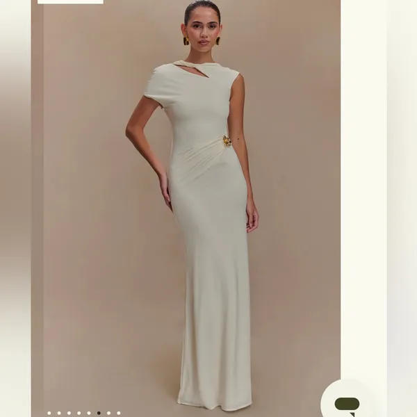 Meshki - Kaida Slinky Maxi Dress With Hardware - Image 3