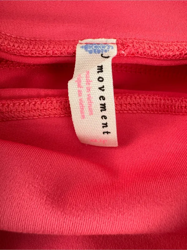 Free People Bright Pink High-Waist Leggings with Ruched Ankles - Image 6