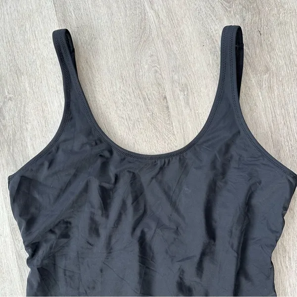 Swimsuits for All Ashley Graham Classic Black One Piece Bathing Suit Women’s 18 - Image 2
