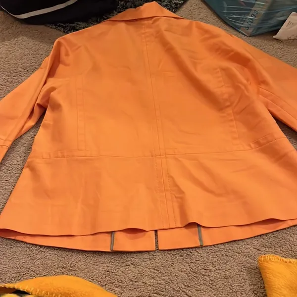 Lafayette 148 orange blazer 2‎ Orange - Image 8
