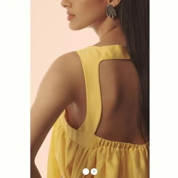 Anthropologie Pinnacle by Shruti Sancheti Square-Neck Babydoll Maxi Dress - Image 3