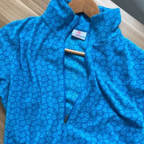 Columbia 1/2 zip fleece pullover sweatshirt.  Size Medium. - Image 5