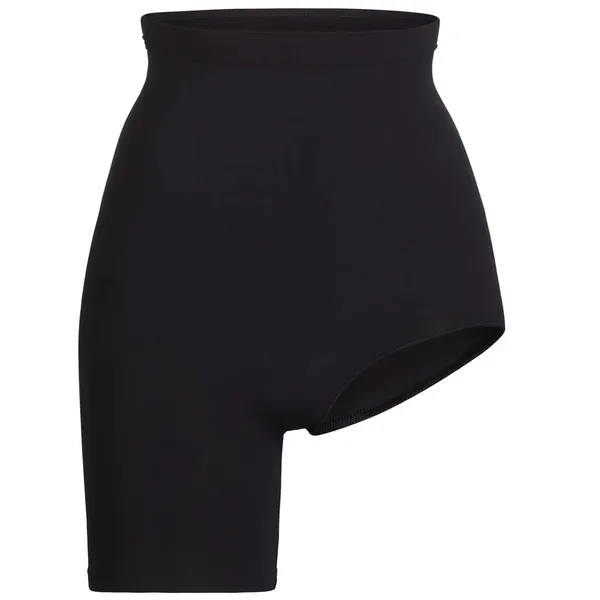 Skims Seamless SCUPLT Solution Short Left Leg Exposed Onyx BLACK NWOT $42 sz XL‎ - Image 3
