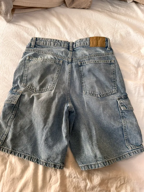 Denim Jorts Size 4 - Image 2