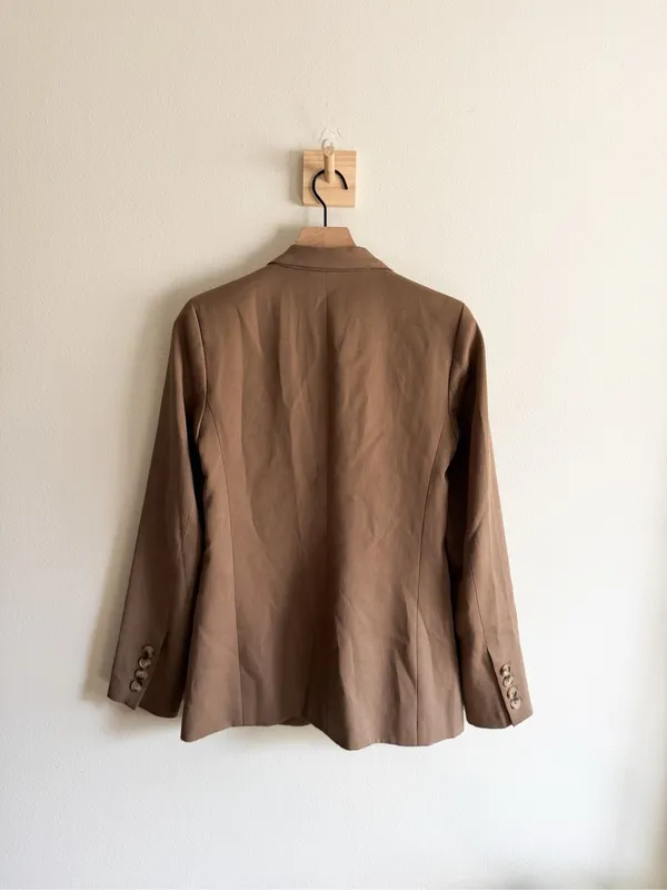 Reformation Major Camel Blazer Size S - Image 5