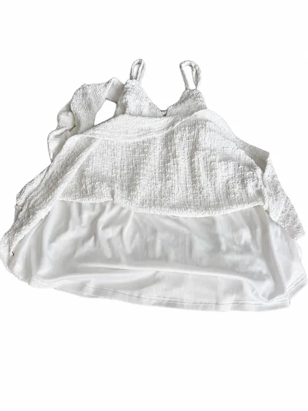 Lulus White Textured Tie-Back Mini Dress NWT - Image 5