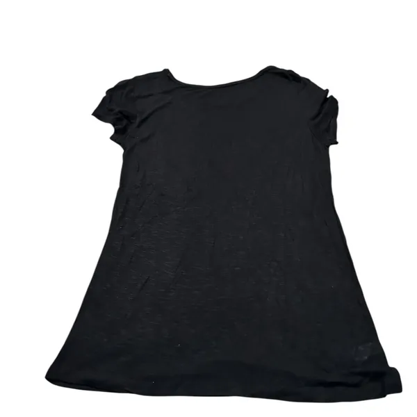 LOFT lightweight black t-shirt - Image 3