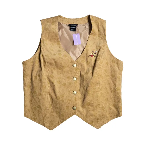 Her Universe Lord of The Rings Hobbit Corduroy Vest Size: 3X - Image 2